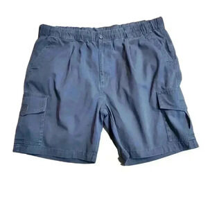 Tommy Bahama Gray Cargo Shorts Sz XL 8" Inseam